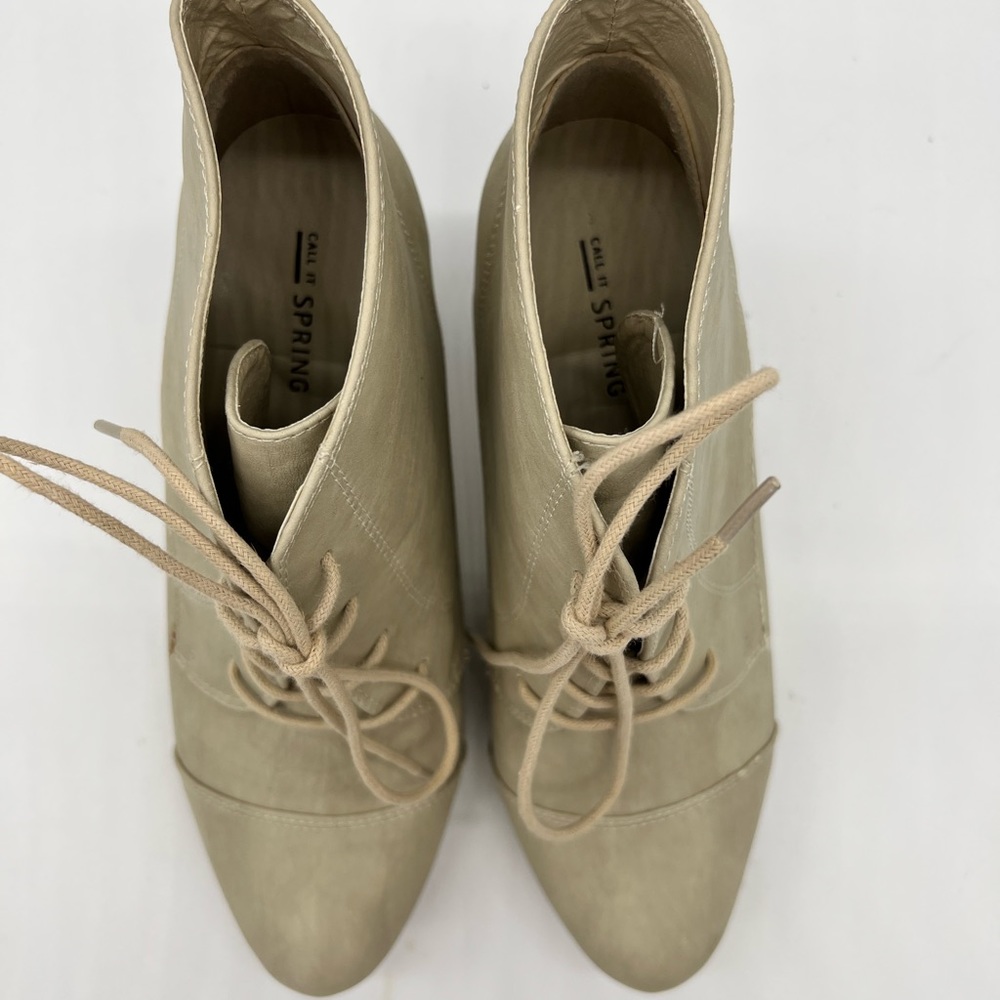 Call It Spring Cream Booties - image 6